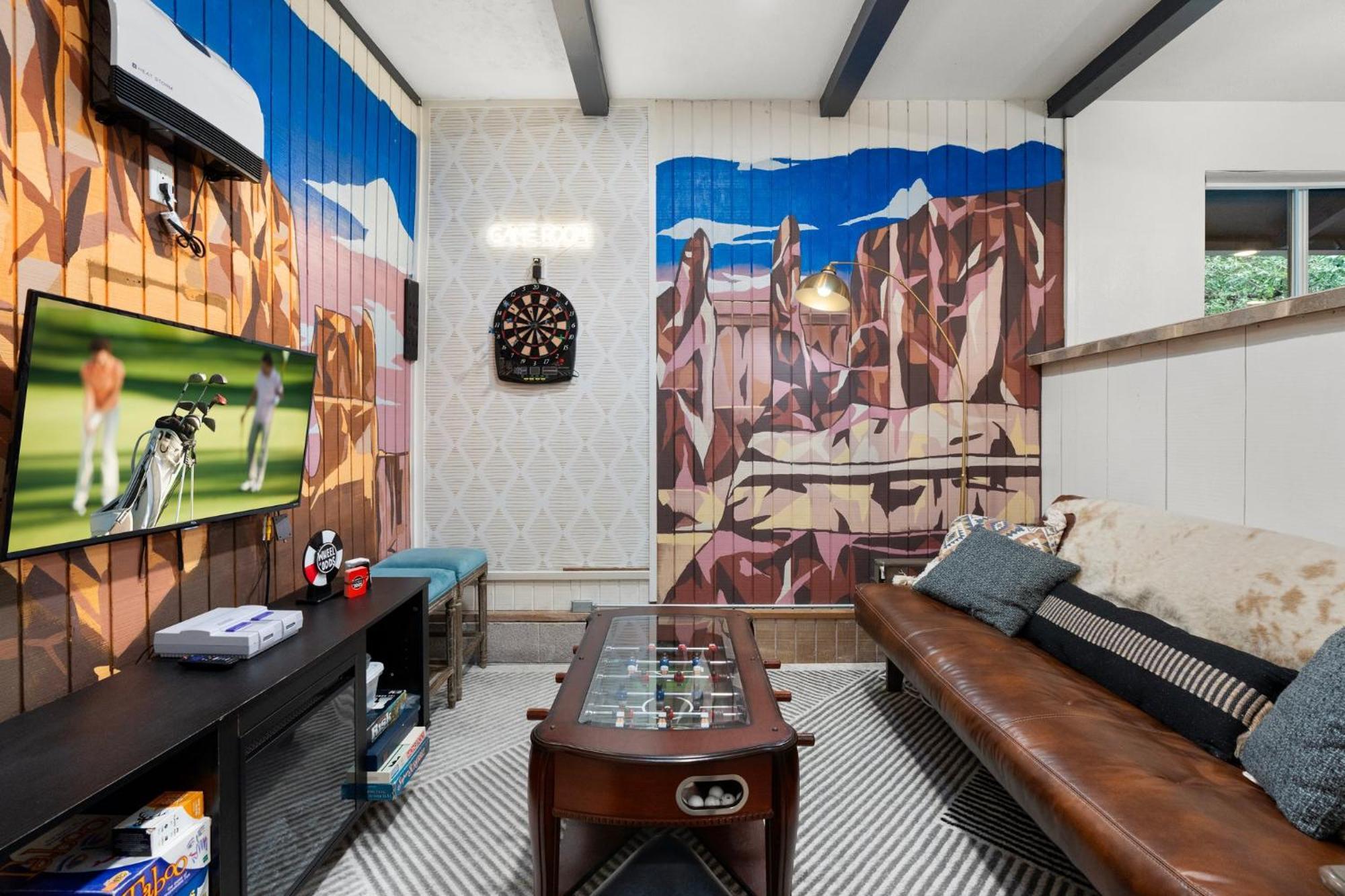 Walk To Gc Train Depot And Route 66, King Beds, Game Room, Bbq, Firepit Williams Exterior photo